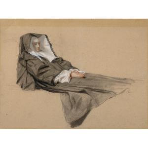 Isidore Pils (1815-1875) La mort d’une soeur de charité religieuse