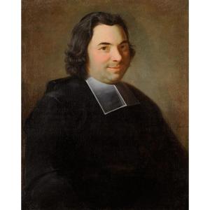 Jean-Martial Frédou (1710-1795) Portrait d'un ecclésiastique