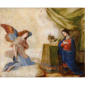 Jacques Stella (1596-1657) The Annunciation