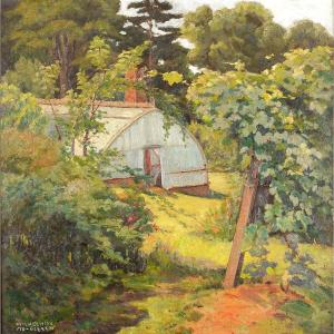 Wilhelmine Pio-olesen (1881-1963) L’entrée De La Serre - Danmark