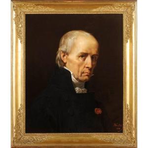 Merry-Joseph Blondel (1781-1853) Portrait de l'architecte Charles Percier en 1838