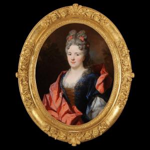 Nicolas De Largillierre (1656–1746) Presumed Portrait Of Marie-anne De Bourbon