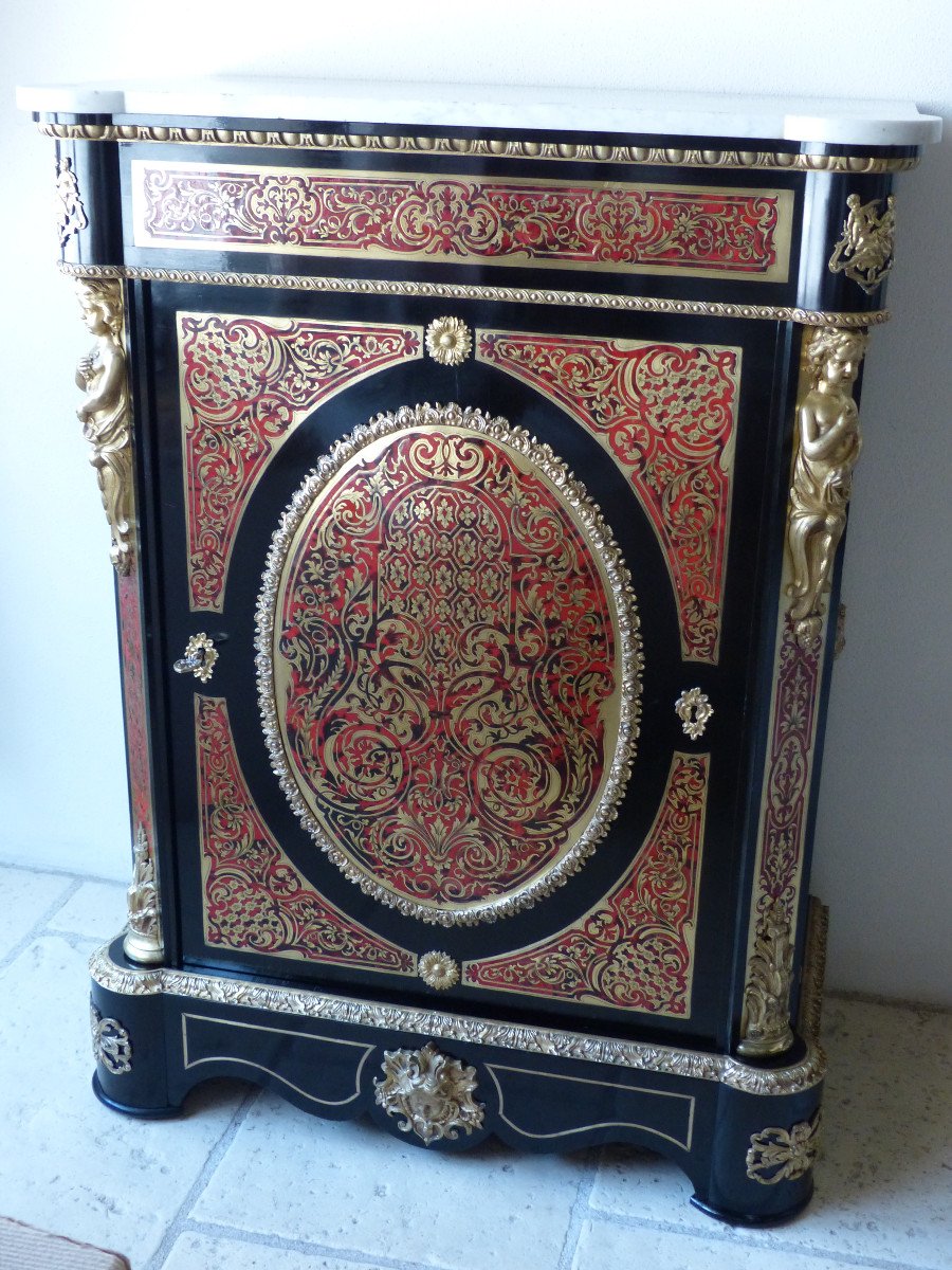 Meuble d'Appui d'époque Napoléon III-photo-4