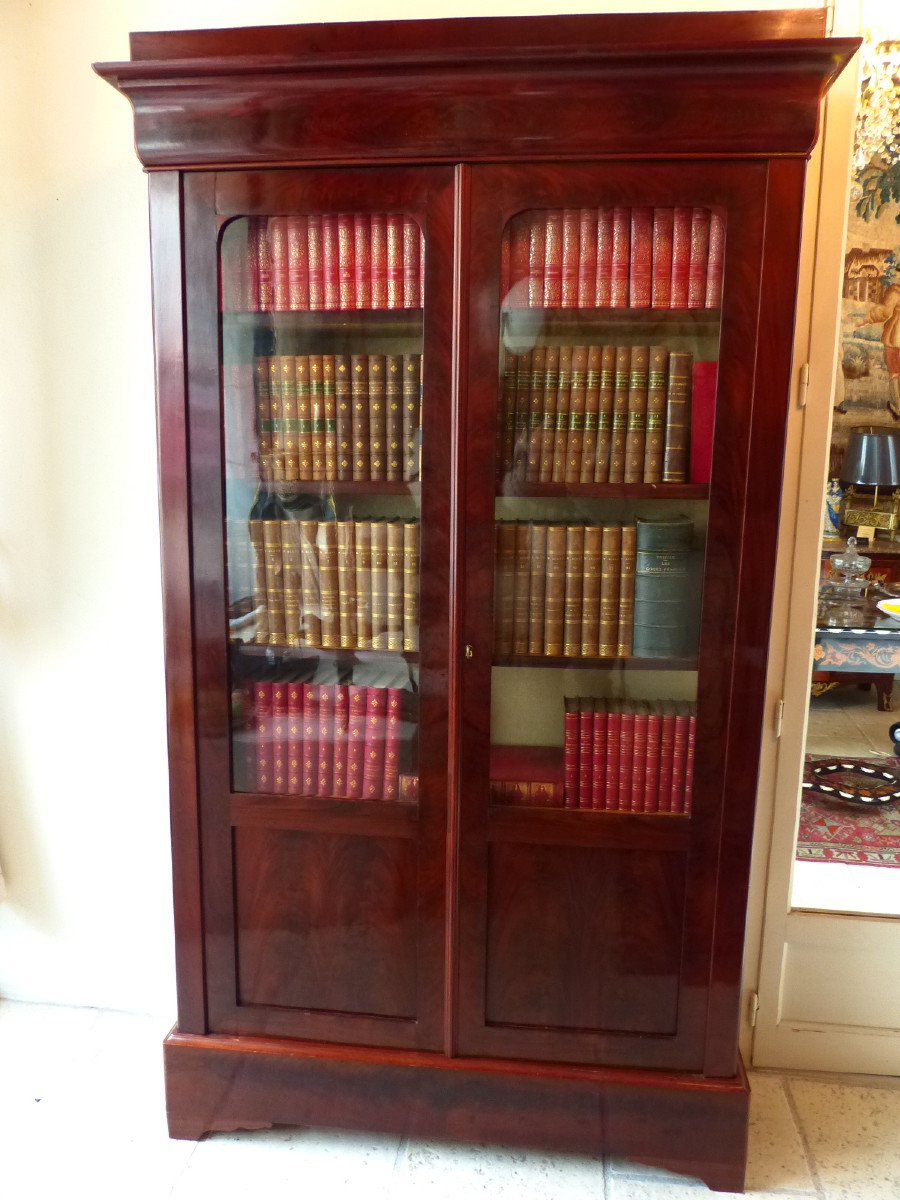 Library- Mahogany Gun Cabinet-photo-4