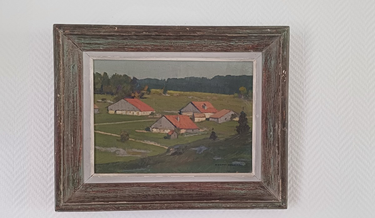 La Combe d'Hauterive Par Robert Fernier (1895-1977)-photo-2