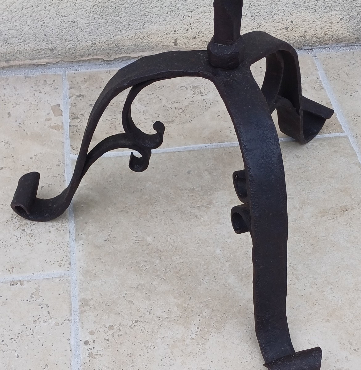 Large Neo-gothic Wrought Iron Lectern, Late 19th/early 20th Century-photo-4