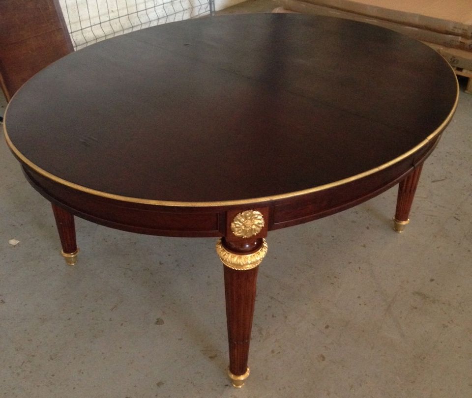 From Furniture Dining Mahogany And Gilt Bronze Louis XVI Style, Nineteenth Time.-photo-3