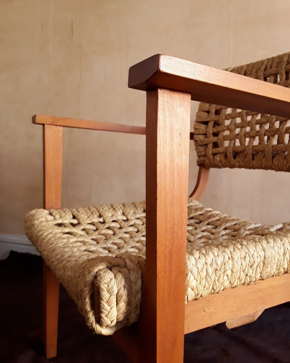 Paire De Fauteuils. Audoux - Minet.-photo-2