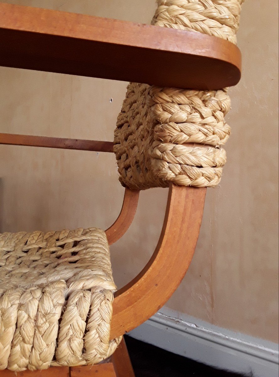 Paire De Fauteuils. Audoux - Minet.-photo-5