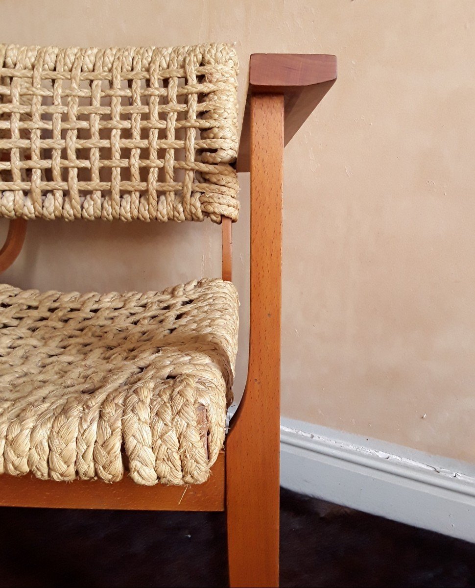 Paire De Fauteuils. Audoux - Minet.-photo-7