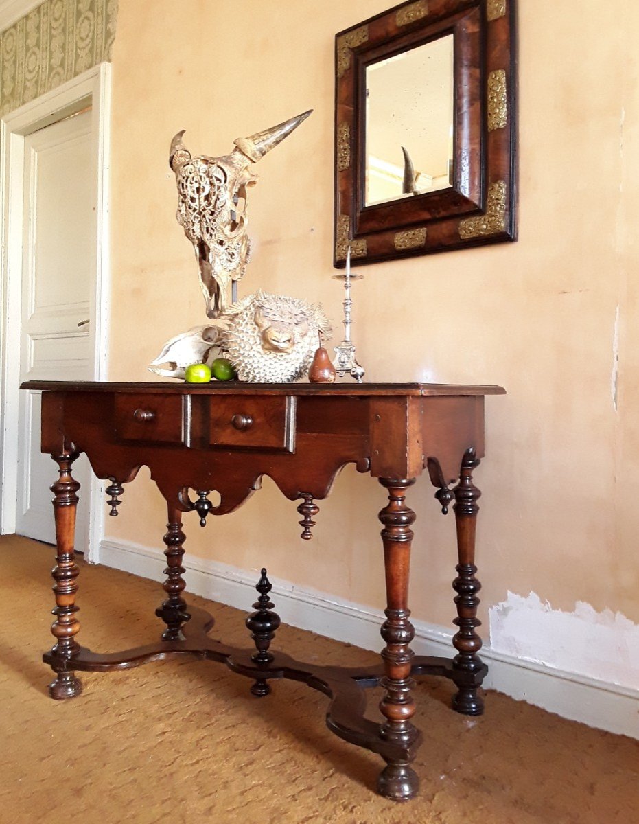 Table Provençale d'époque Louis XIII.-photo-3