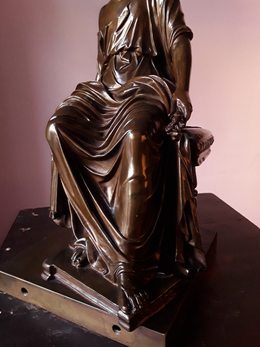 Antique Bronze Signed Barbedienne.-photo-5