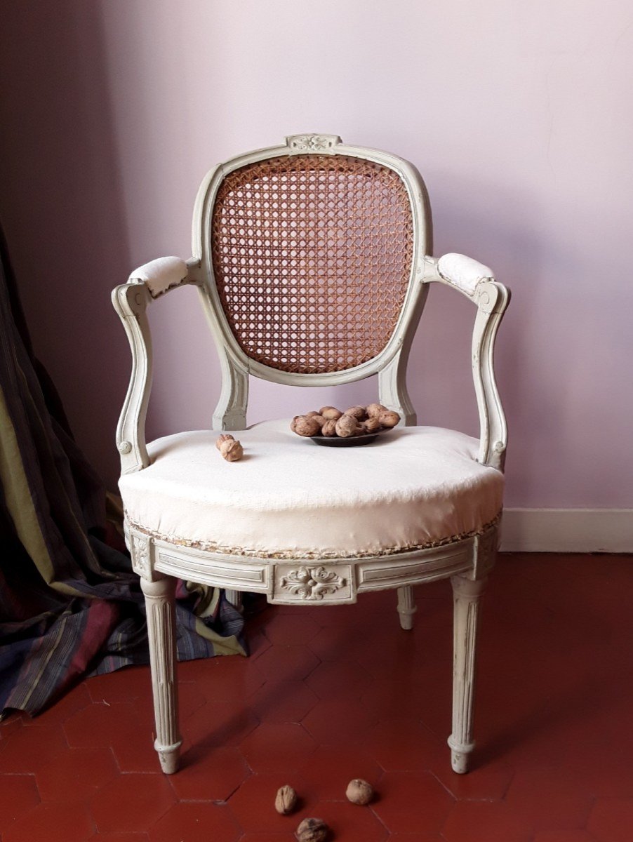 Provençal Armchair From The Louis XVI Period.-photo-3