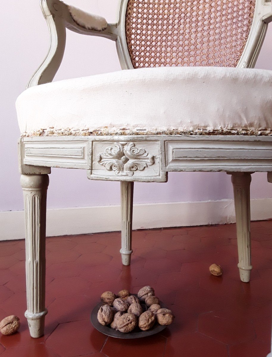 Provençal Armchair From The Louis XVI Period.-photo-4