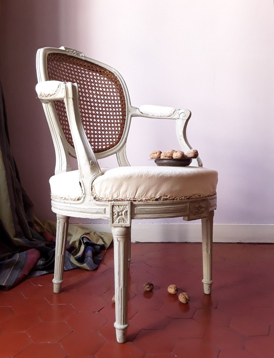 Provençal Armchair From The Louis XVI Period.-photo-1