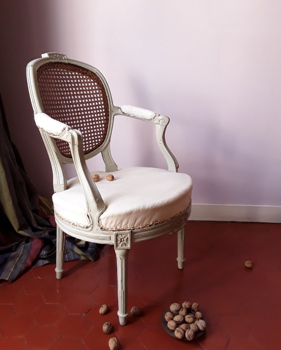 Provençal Armchair From The Louis XVI Period.-photo-5