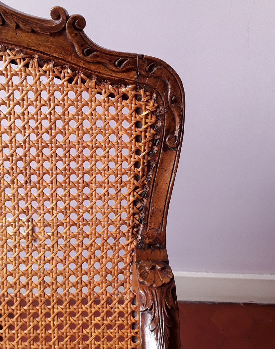 Fauteuil d'époque Régence. -photo-2