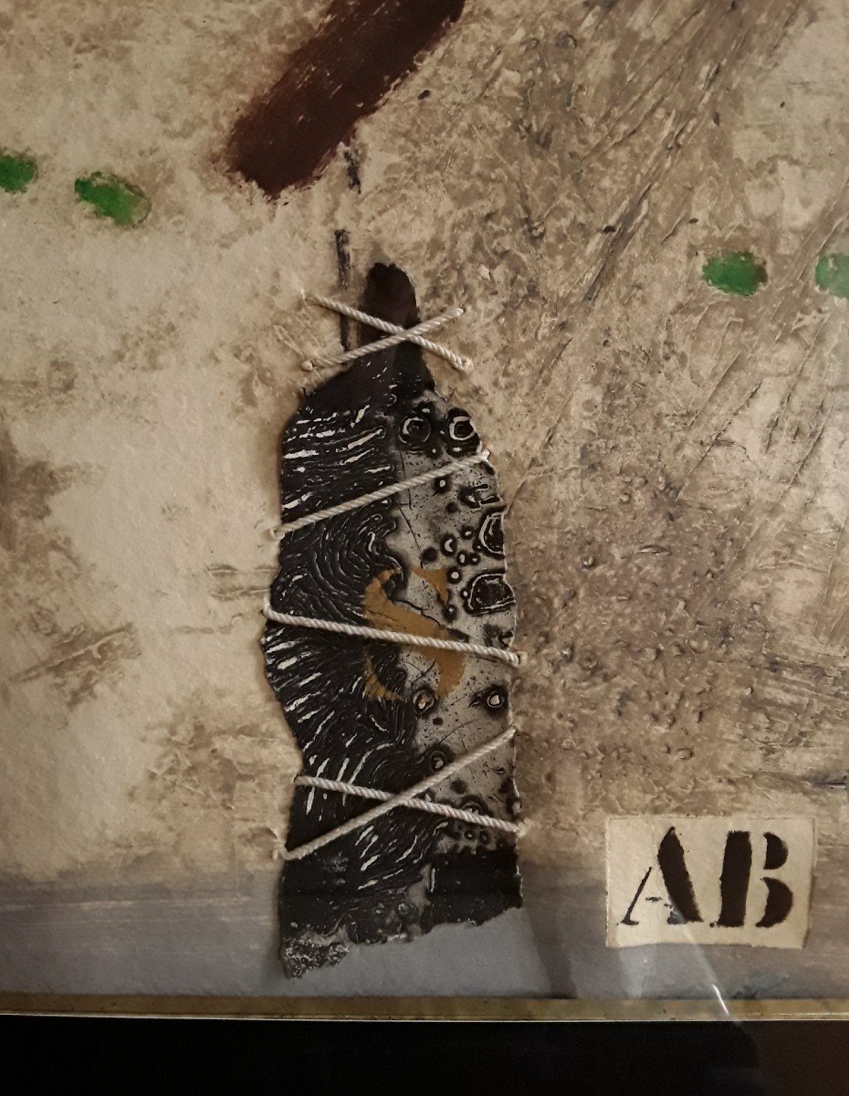 Grand Composition Abstraite Par James Coignard.-photo-3