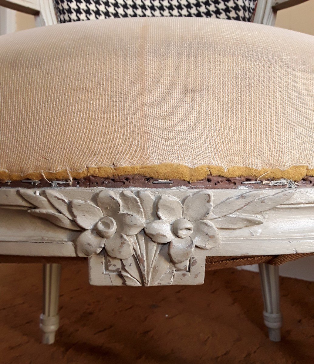 Paire De Fauteuils Provençaux. -photo-4