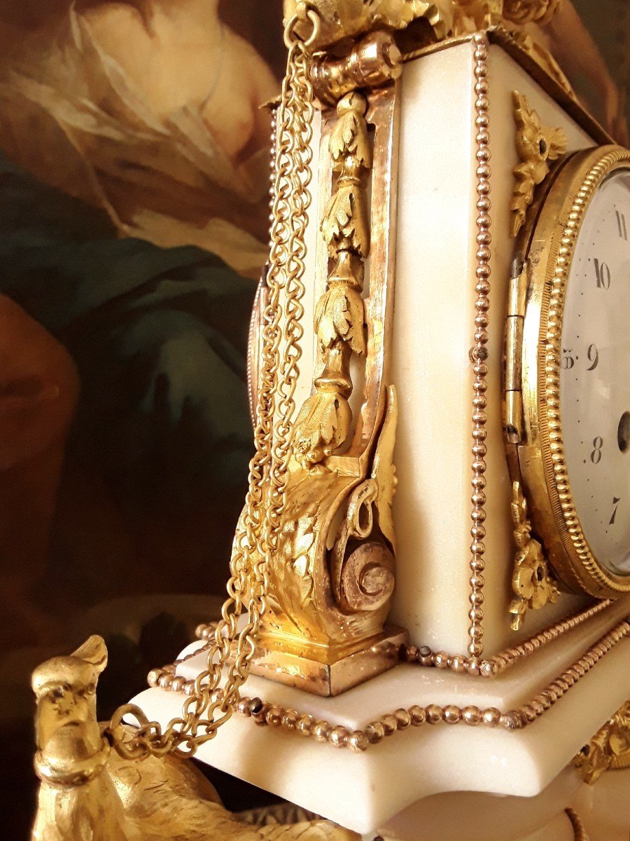 Pendule d'époque Louis XVI. -photo-6