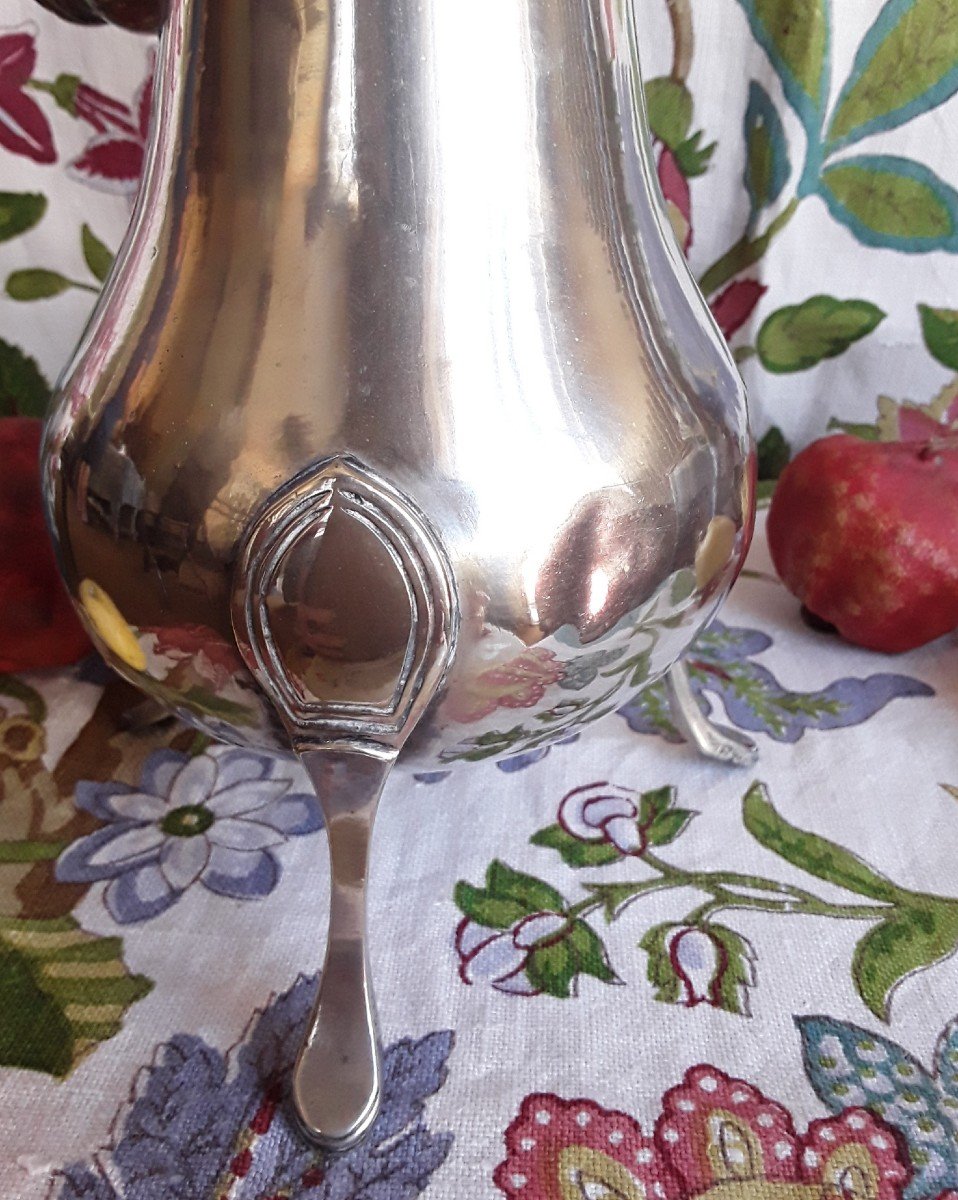 Large 18th Century Silver Plated Jug.-photo-7