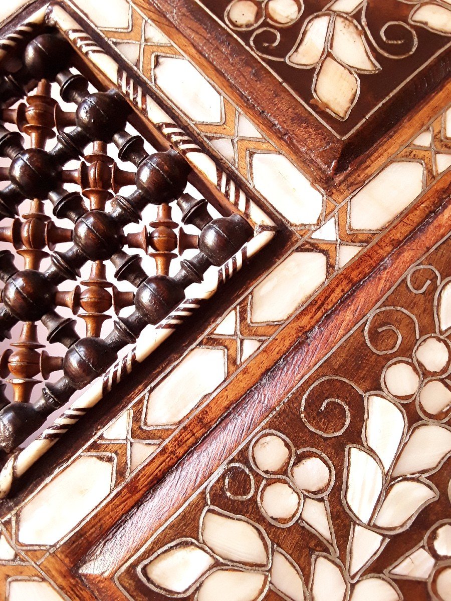 Chaise Syrienne Pliante d'époque XIX ème. -photo-4