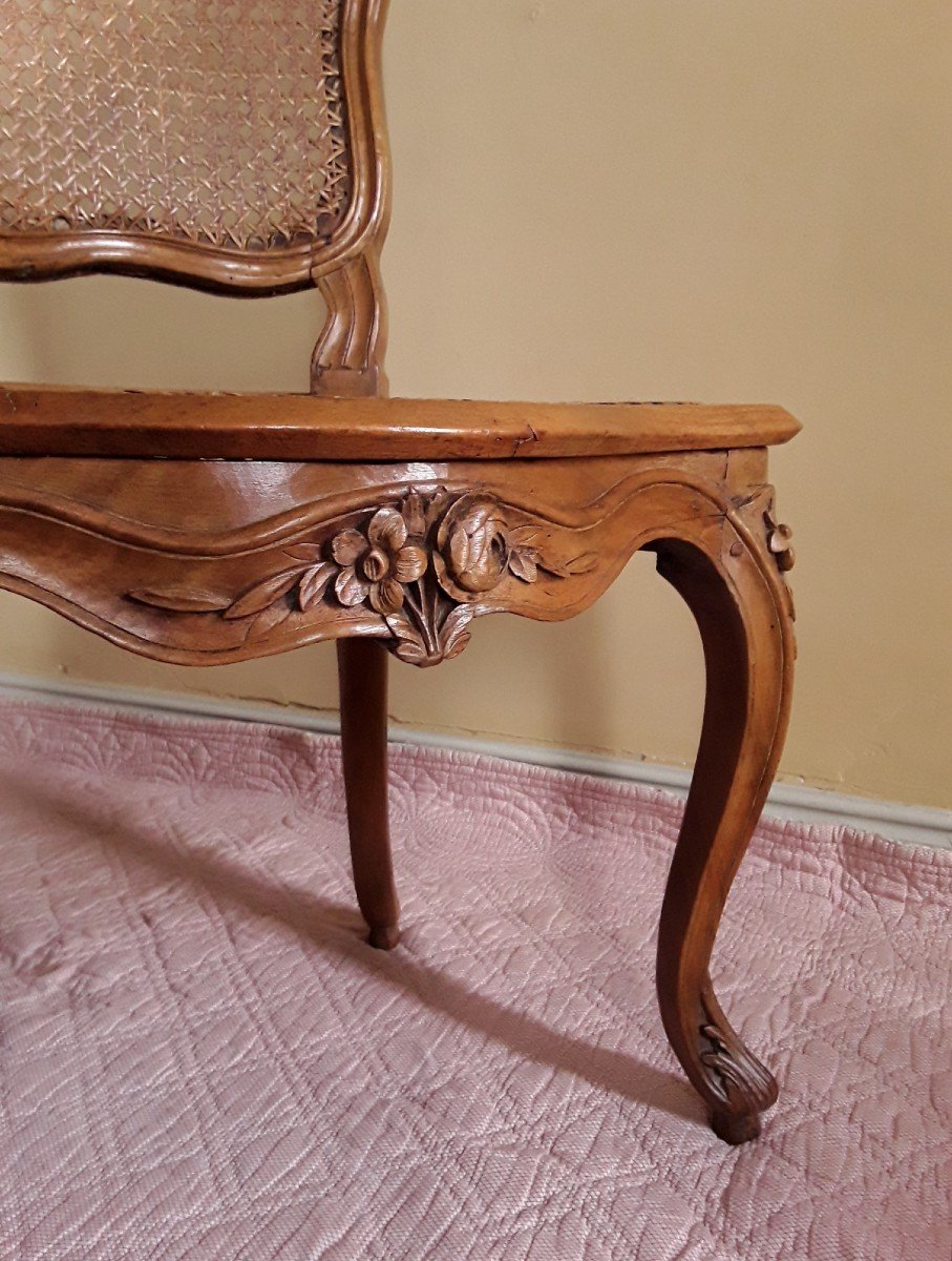 Three Chairs Attributed To Nogaret.-photo-7