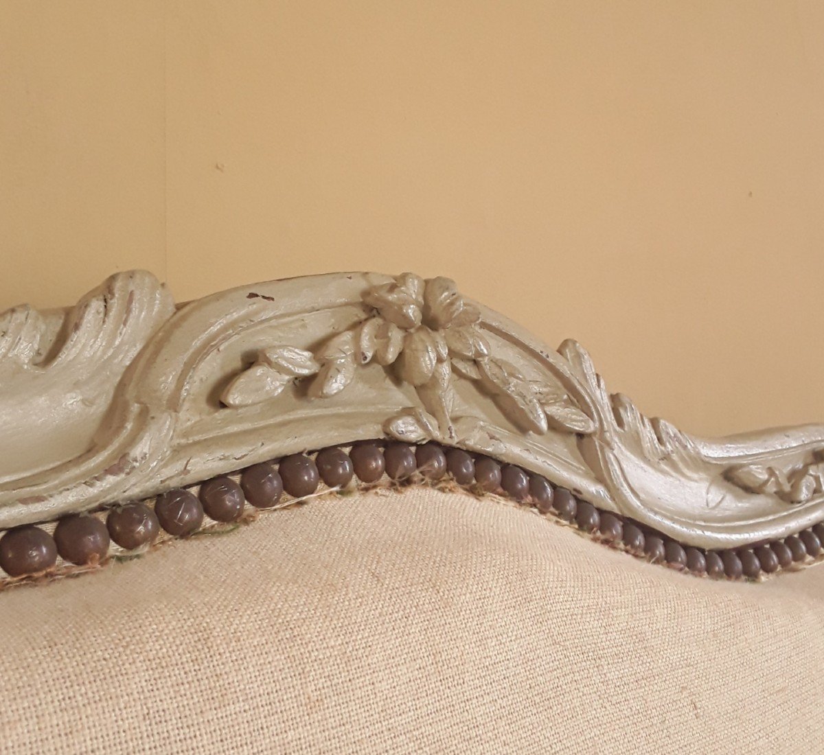 Louis XV Period Sofa Attributed To Nogaret. -photo-7