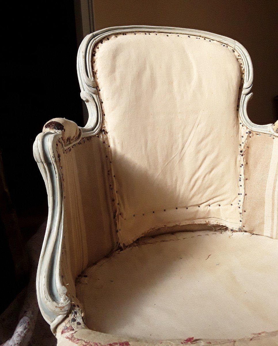 Bergère d'époque Louis XV. -photo-4