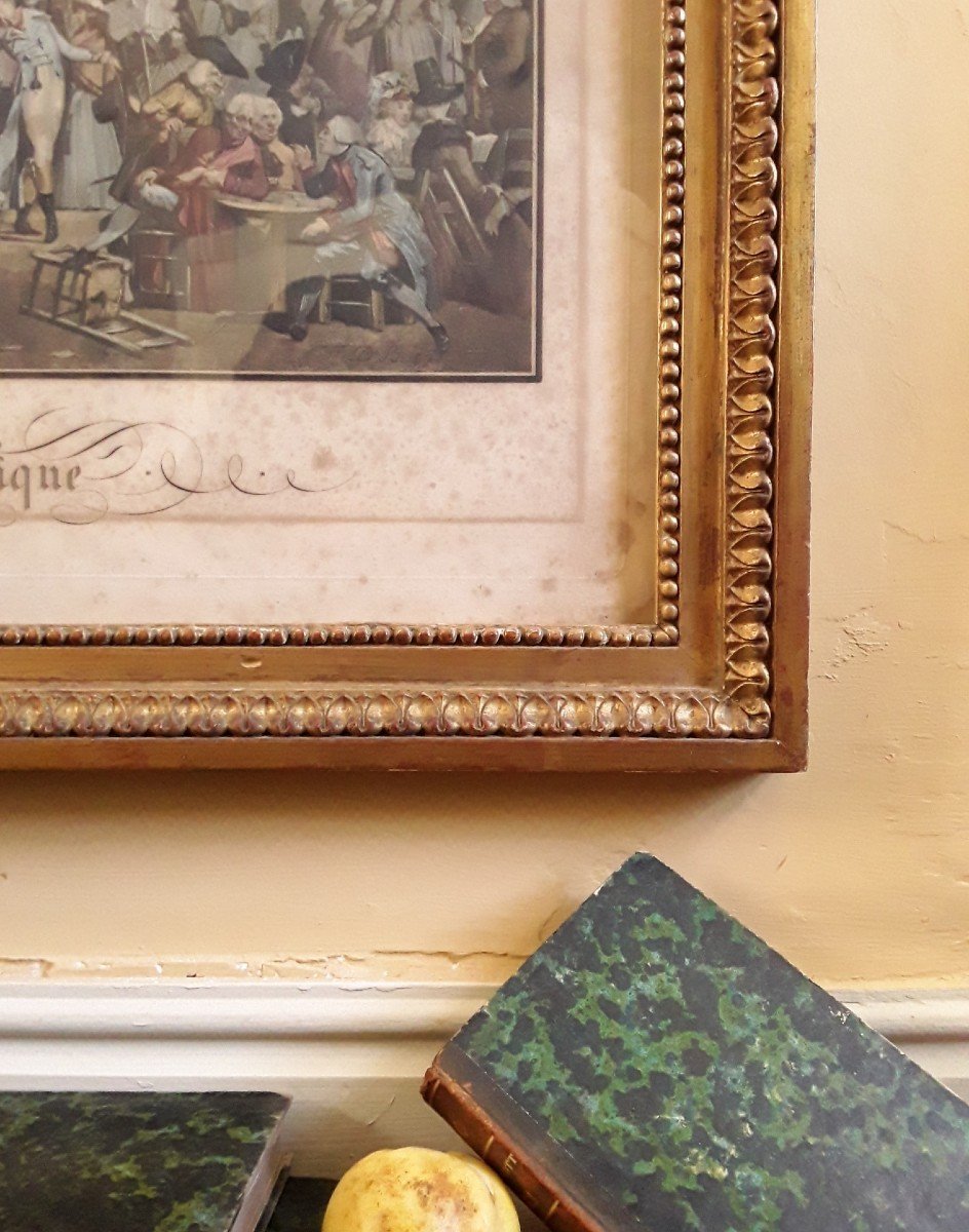 “the Public Promenade” By Debucourt. -photo-4