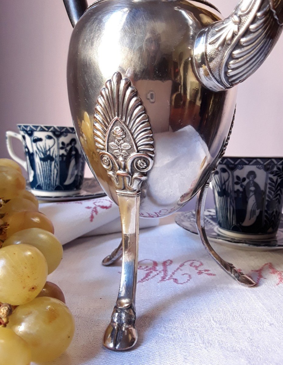 Selfish In Plated Metal. First Empire Period.-photo-4
