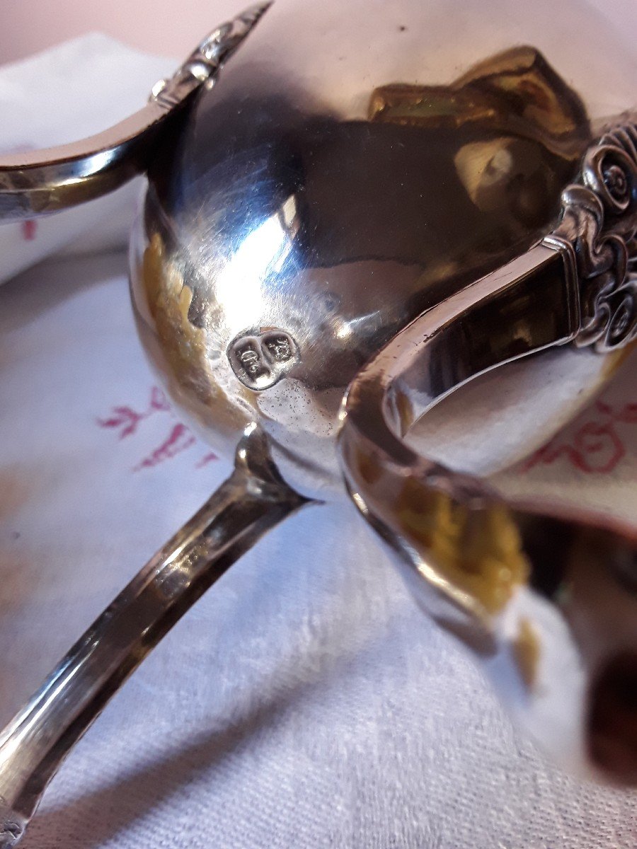 Selfish In Plated Metal. First Empire Period.-photo-6