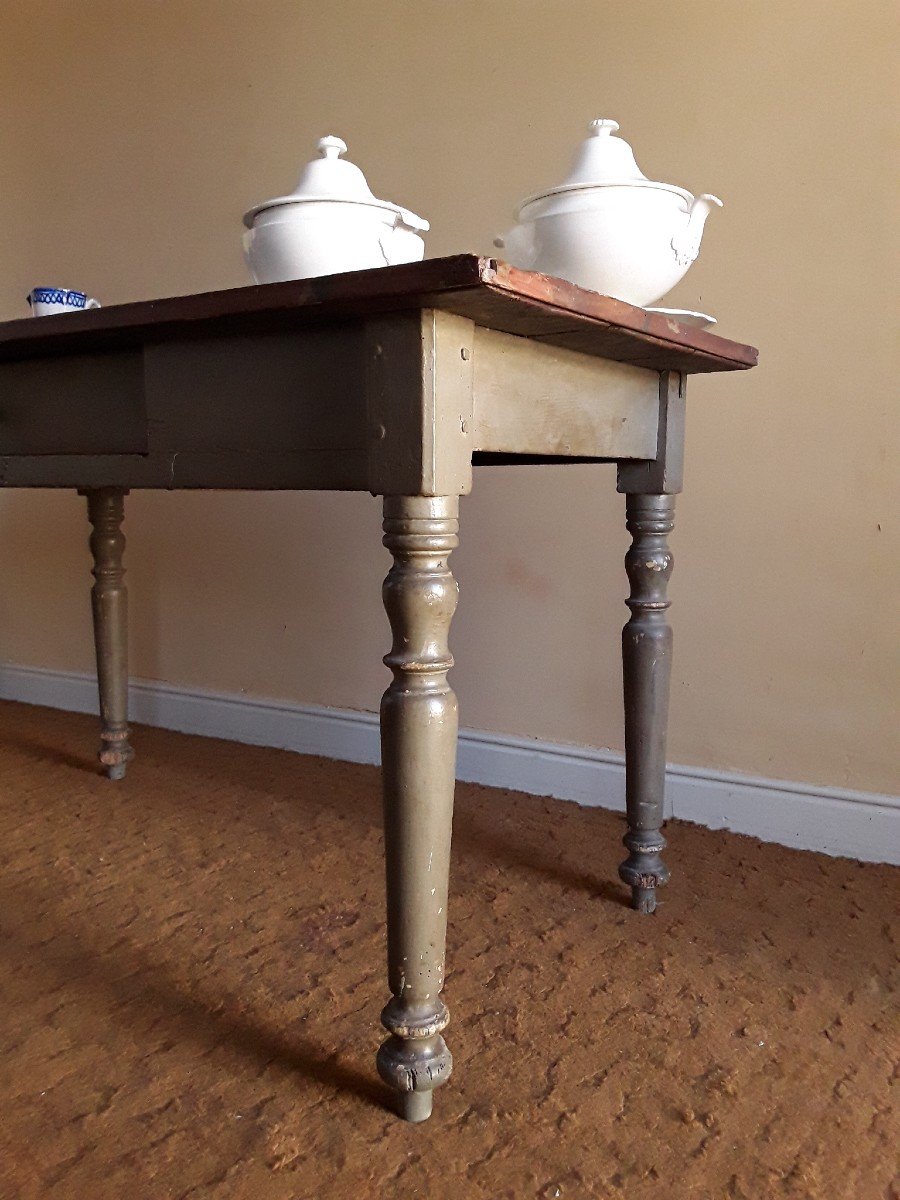 19th Century Office Table. -photo-4