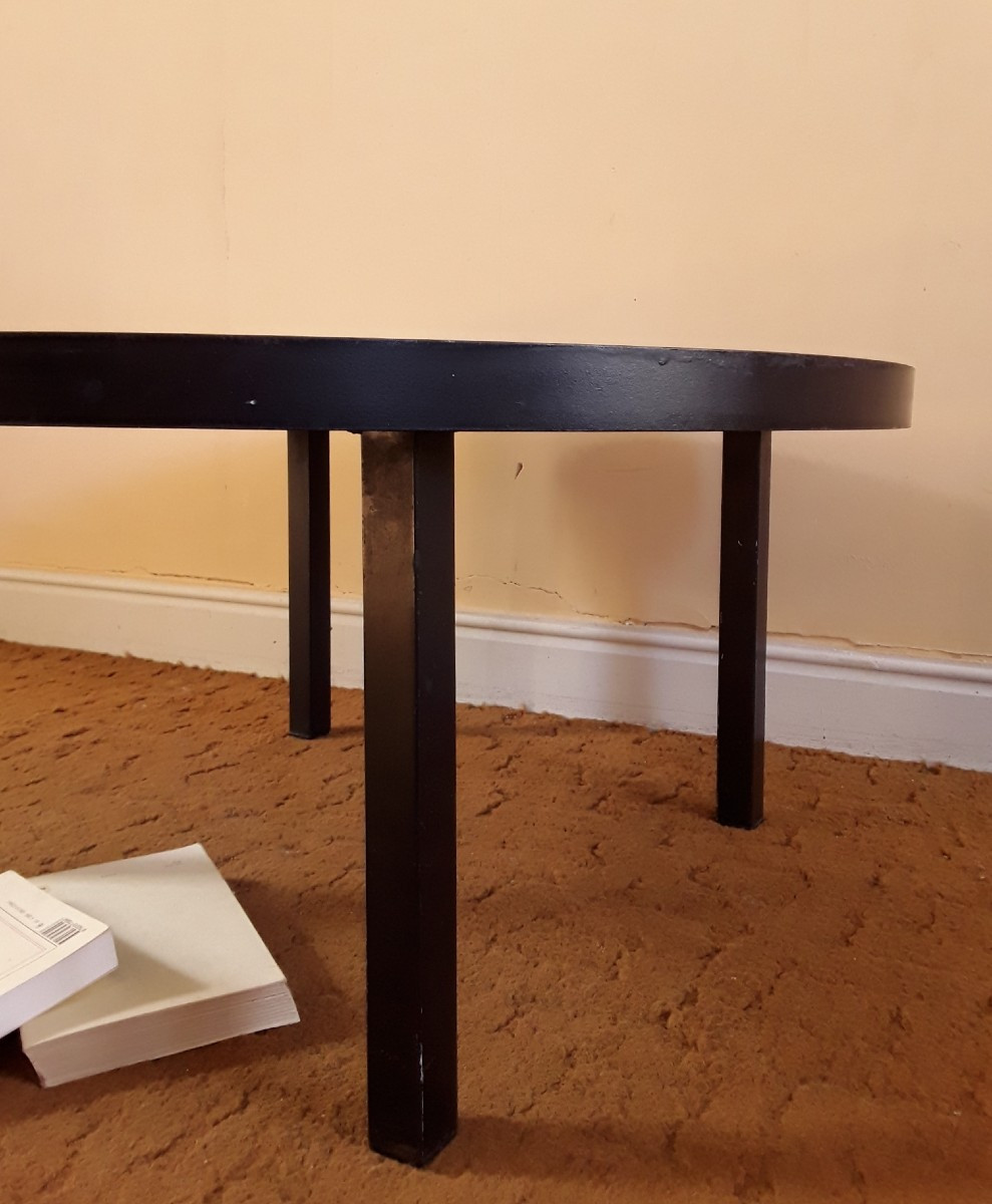 1960s Ceramic Coffee Table.-photo-4