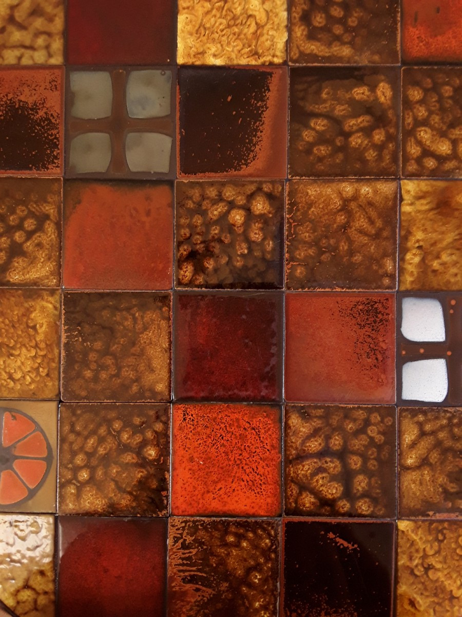 1960s Ceramic Coffee Table.-photo-6