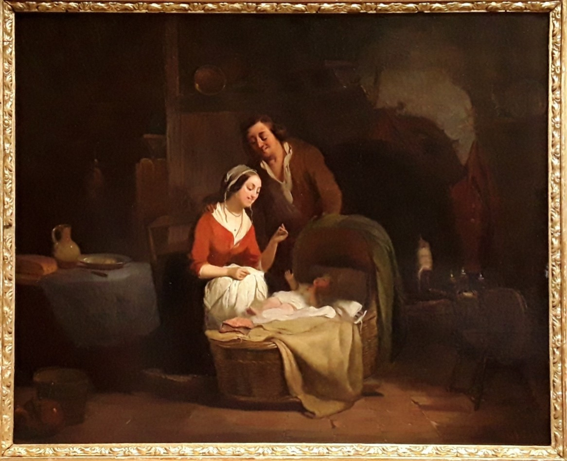 Anthonie Waldorp. Dutch Interior Scene. -photo-4