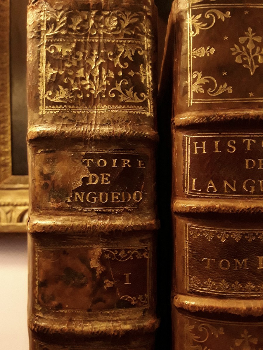 "histoire Du Languedoc ". 5 volumes. 1730.-photo-1