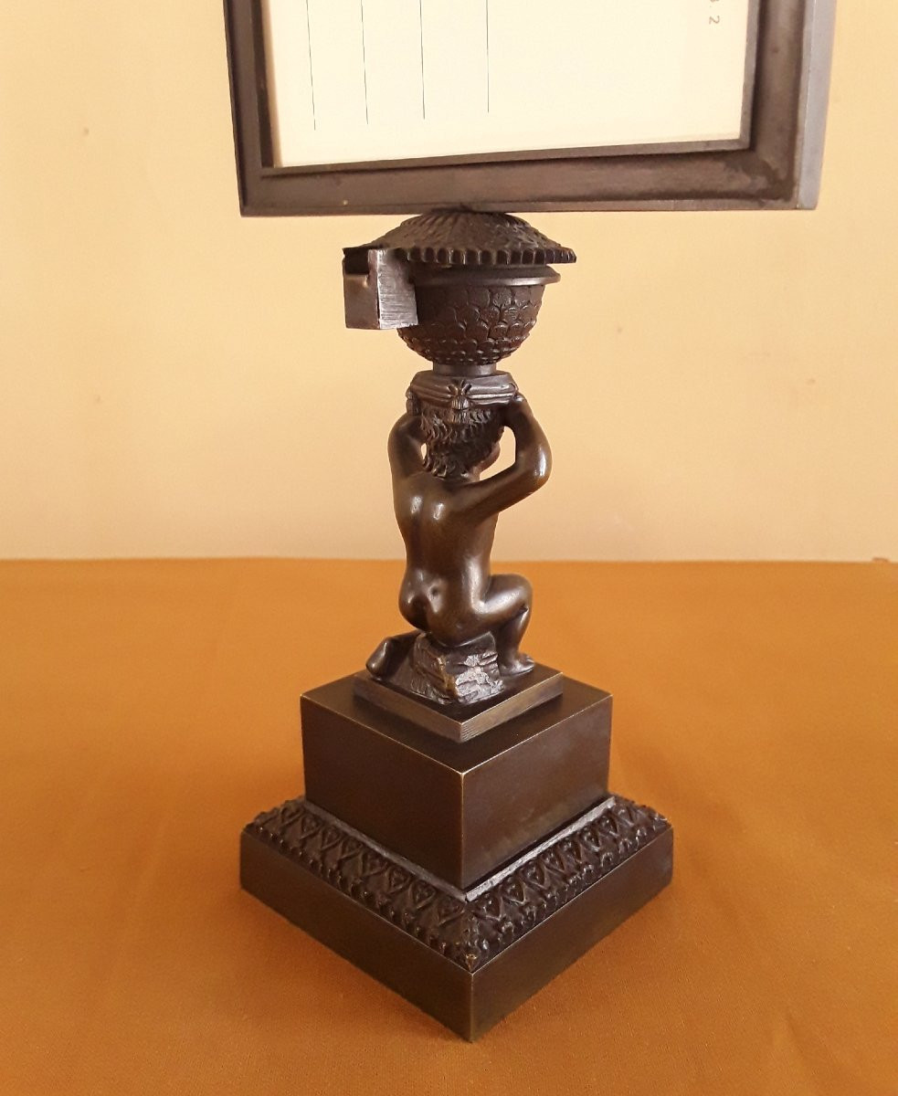 Porte lithophanie (porcelaine 3D) . Circa 1830-photo-3