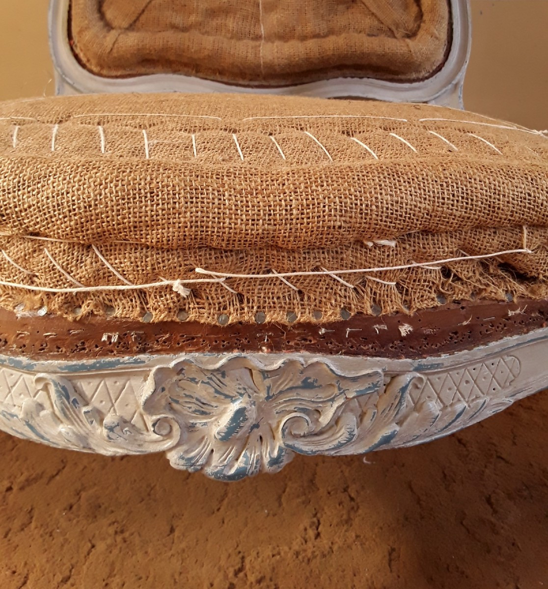 Importante paire de fauteuils de style Louis XV. -photo-2