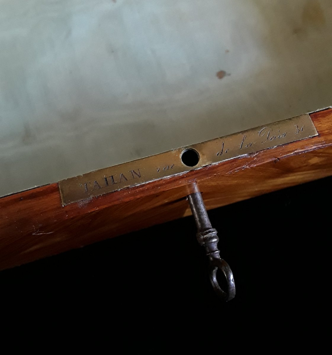 Jewelry Box Signed Tahan 30 Rue De La Paix.-photo-2