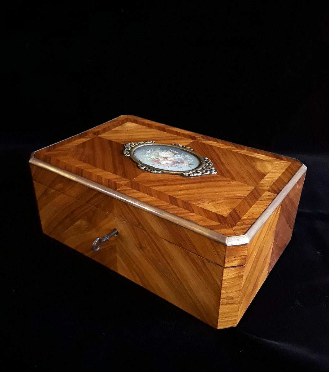 Jewelry Box Signed Tahan 30 Rue De La Paix.-photo-4