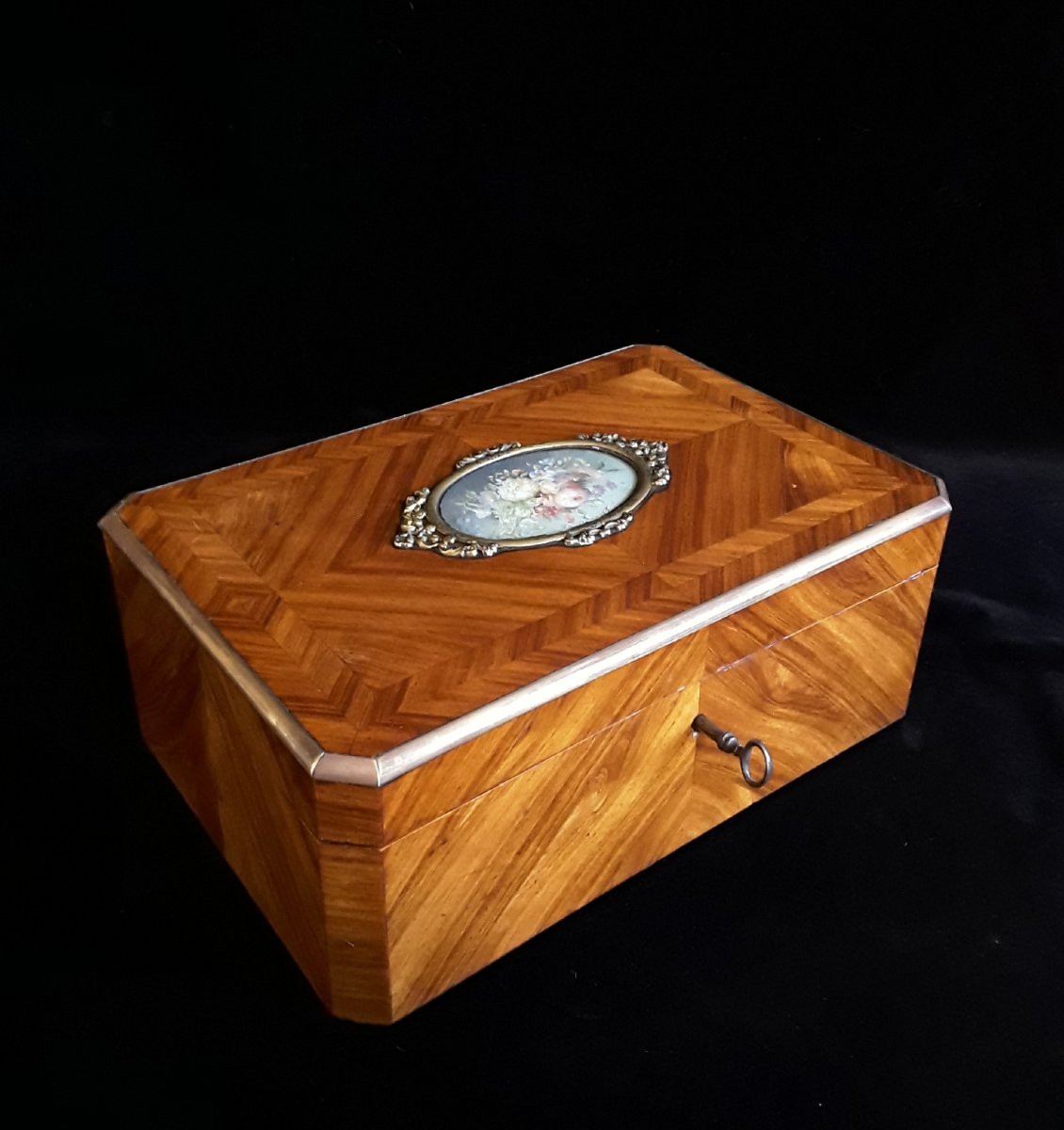 Jewelry Box Signed Tahan 30 Rue De La Paix.-photo-5