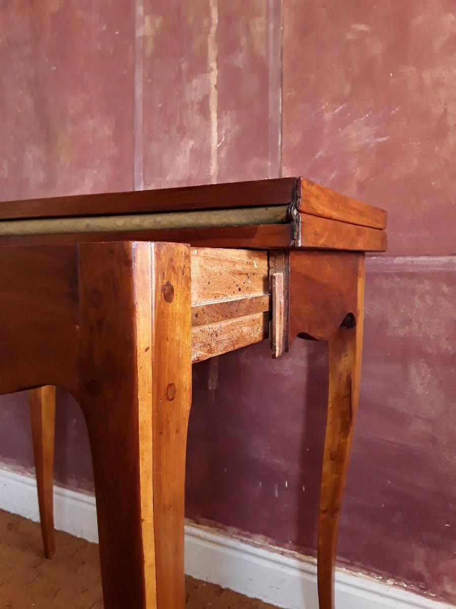 Table à jeux d'époque Louis XV. -photo-6