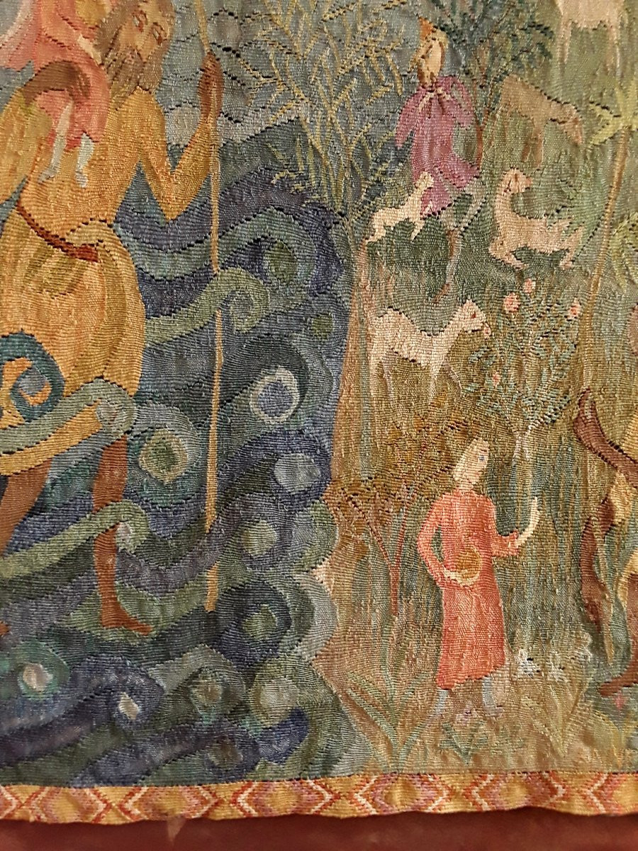 Annemarie Schütt Hennings. Tapestry. (bauhaus Circa 1930).-photo-2