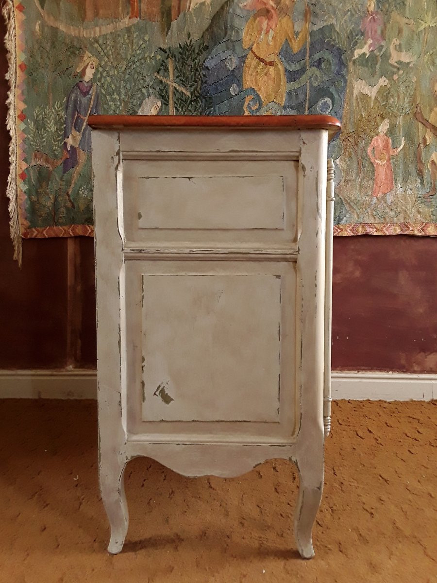 Small Louis XV Style Sideboard. -photo-5