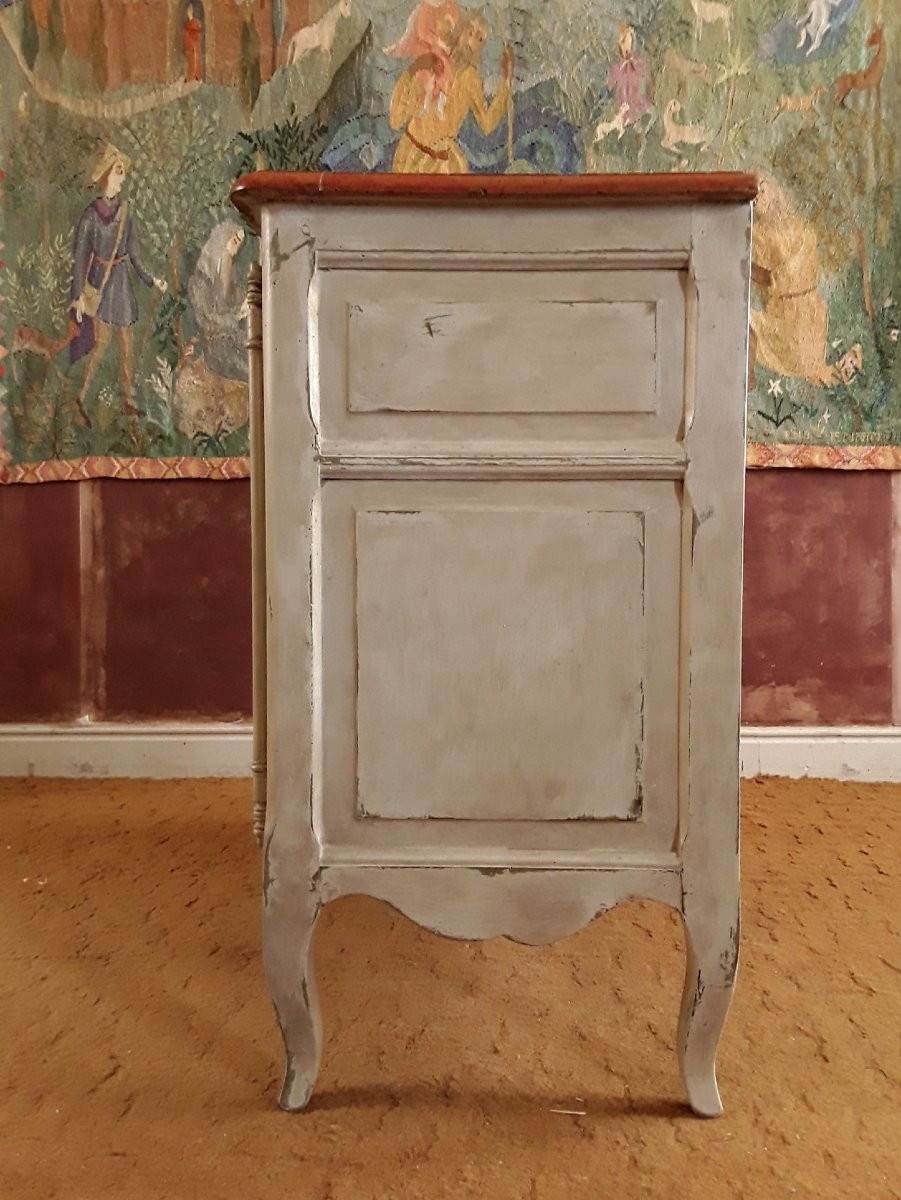 Small Louis XV Style Sideboard. -photo-6