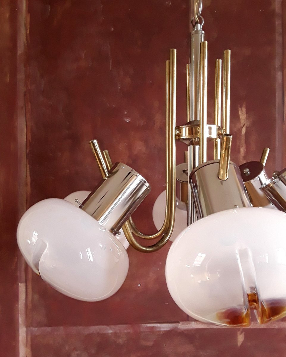 Important lustre des années 70.-photo-4