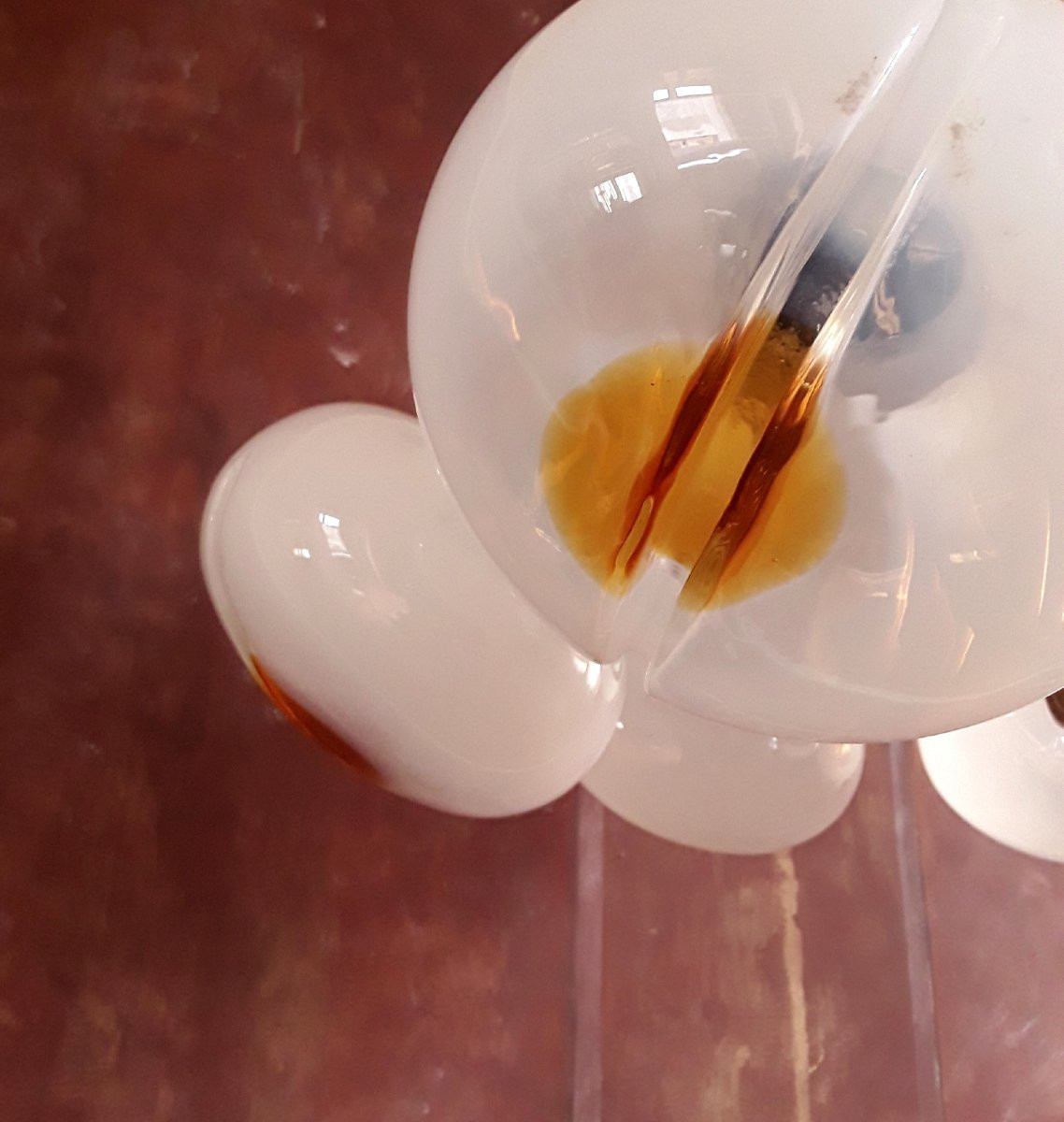 Important lustre des années 70.-photo-2