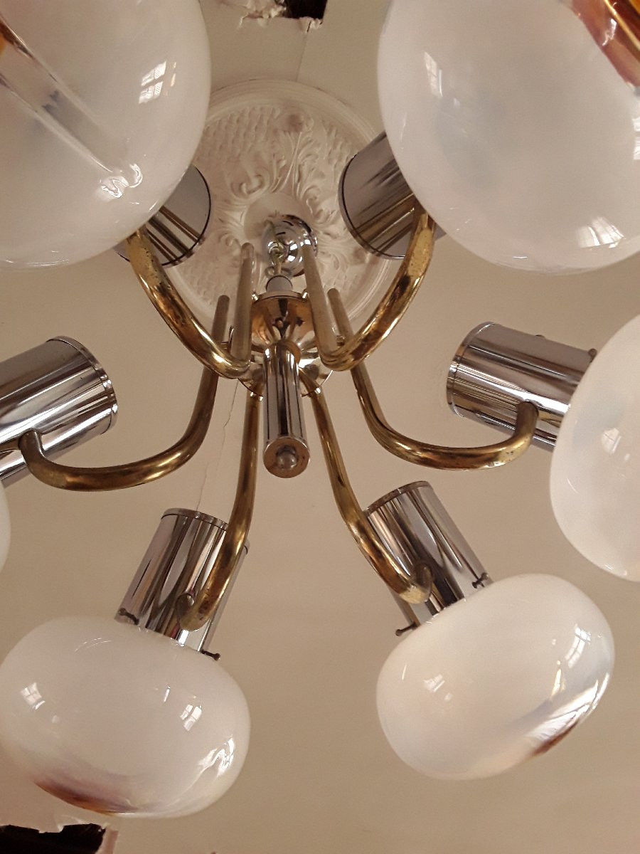Important lustre des années 70.-photo-5