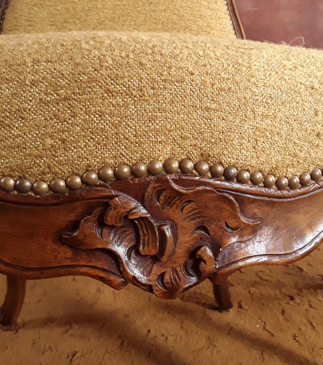 Large Pair Of Chairs By Pierre Nogaret. Circa 1750.-photo-4